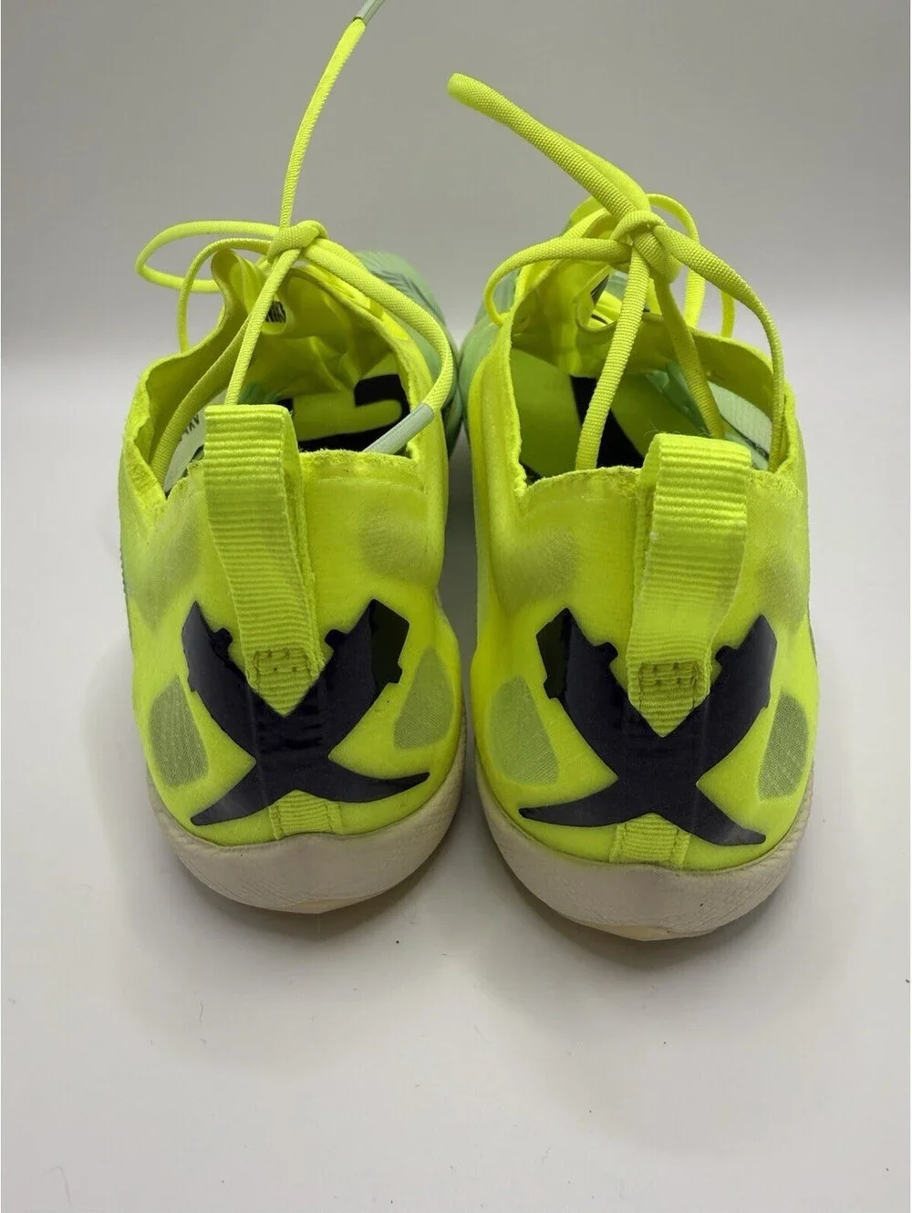 Nike Zoom Victory Waffle 5 Volt Green Black Mint Foam Men's Track Shoes Sz 9.5